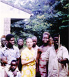 Alcisa Zotta a Daloa (Costa d'Avorio) nel 1975